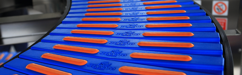 Trasportatori a spirale: dettaglio catenaria e tapparelle, alternativa ai sistemi standard globali